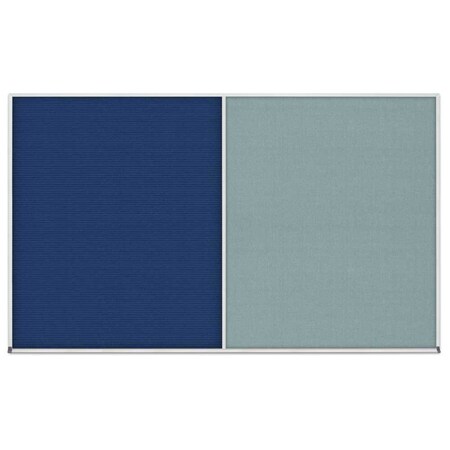 United Visual Products Enclosed Corkboard, 1 Door, 48"x36", 4" Fra UV3402-GOLD-DBURGU